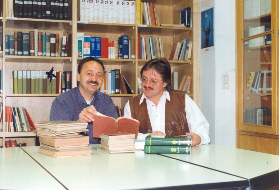 Die Betreuer Walter Stein und Karl Heuel