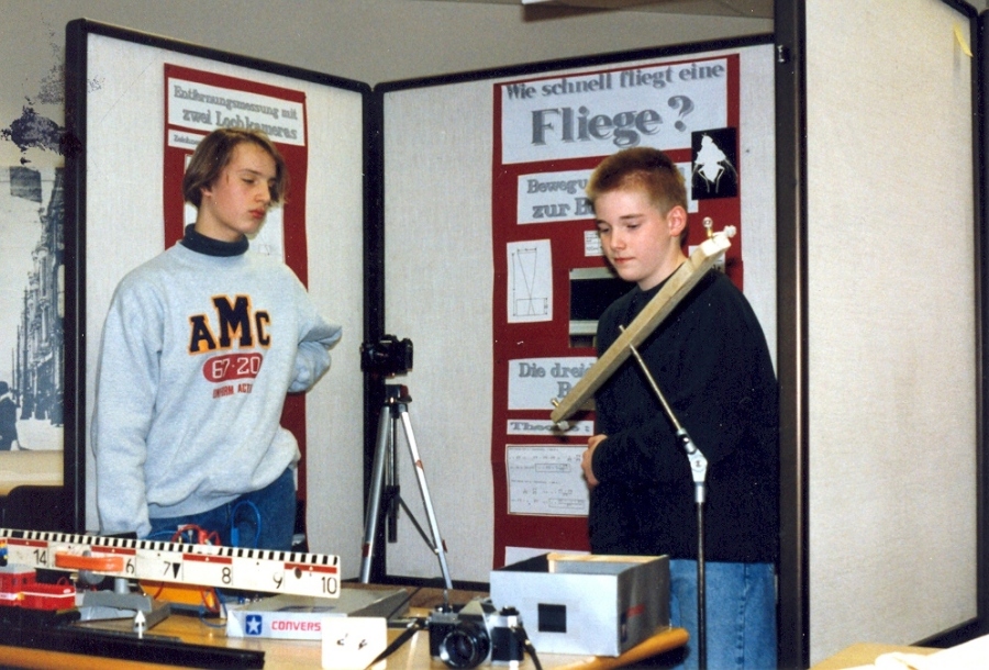 Thilo Kazmierczak und Oliver Büser auf dem Regionalwettbewerb