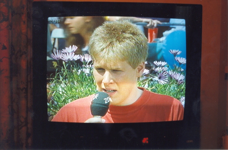 Daniel Schlich im ZDF