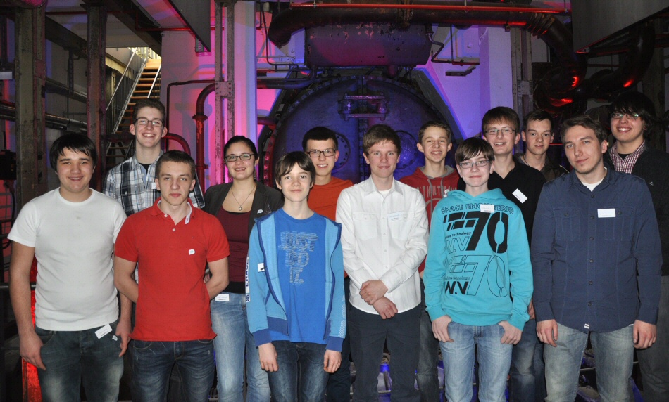 Our young researchers at the regional contest in Düsseldorf