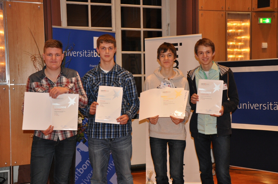 Our regional champions at the regional contest at University of Bonn