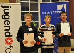 Henri Kühn, Aaron Philipzen, Niklas Keischgens - Regionalwettbewerb Bonn