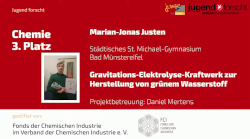 Marian-Jonas Justen - Regionalwettbewerb Bonn
